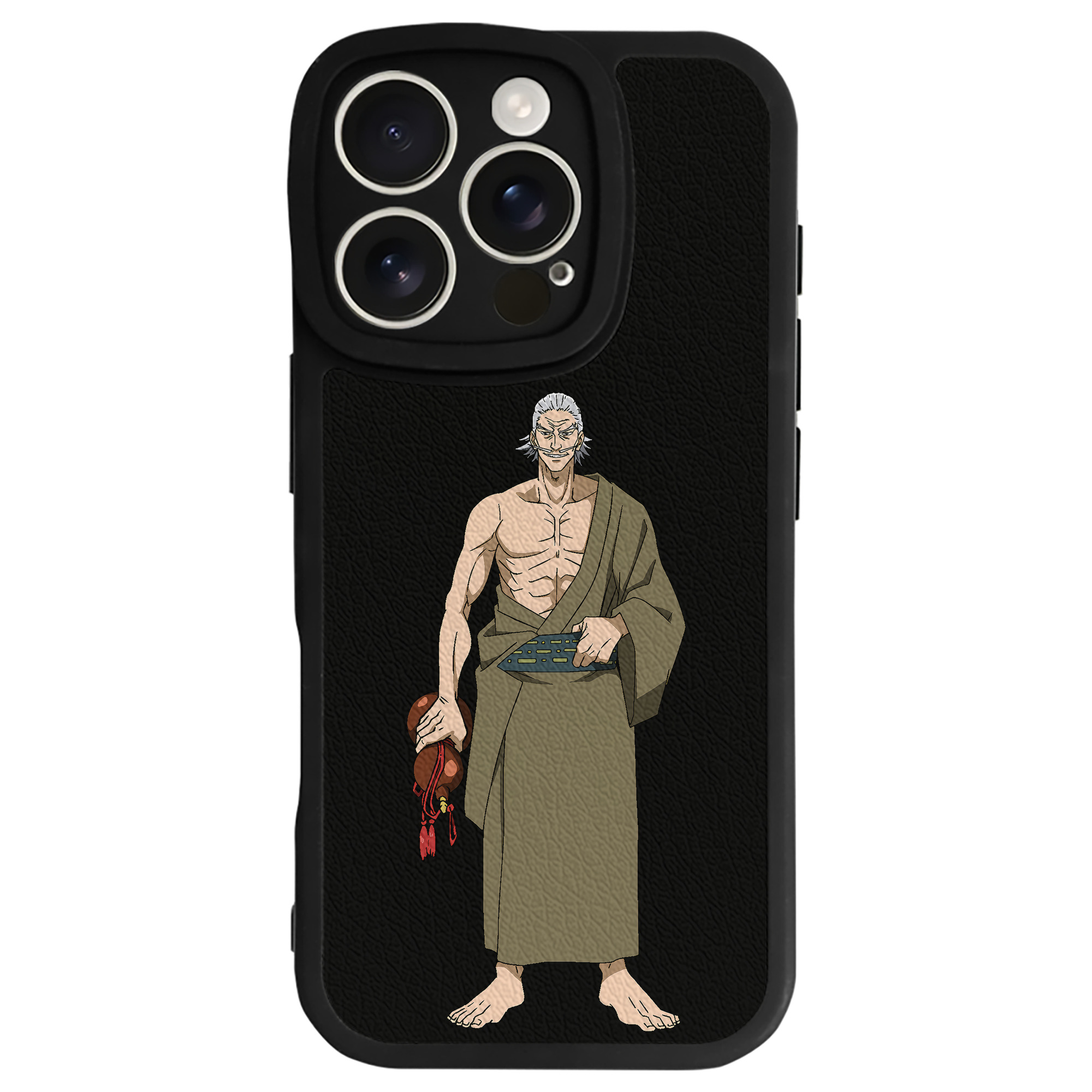 （画像用） 呪術廻戦 Jujutsu Kaisen 【iPhone 16シリーズ対応】シリコンスマホケース（レザー調） 材質：シリコン